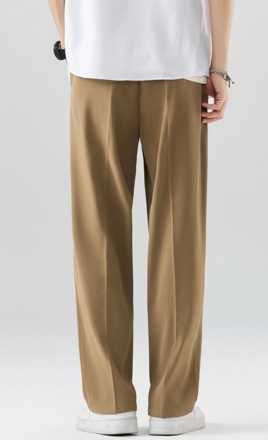 Drape-Slit Pants