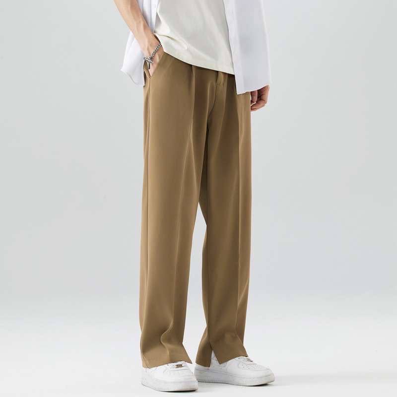 Drape-Slit Pants
